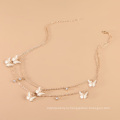 Ins Cold Wind Personality Double Sayer Butterfly Collece, Multilayer Countrace Butterfly Women